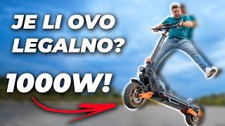 JE LI OVO LEGALNO? | 1000W ROMOBIL! | KuKirin G2 MAX!