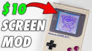 The CHEAPEST Game Boy Mod! | Backlight and Bivert Mod