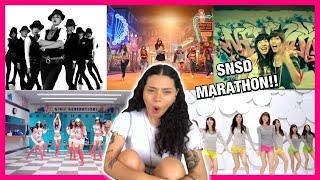 MY FIRST TIME REACTING TO Girls’ Generation! Mr.Mr/I GOT A BOY/Into The New World/Oh!/Gee | REACTION