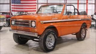 1979 International Scout orange