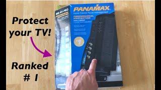 BEST Surge protector to protect your TV - (PANAMAX)!