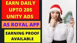 Unity Ads Self Click Payment Proof ||Unity Ads Earning ||Unity Ads Payment Proof |unity ads vs admob