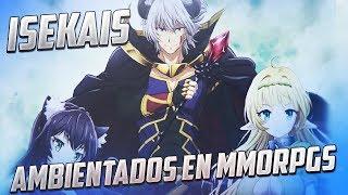 ANIMES ISEKAI ambientados en MMORPGs | Top 5