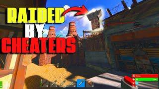 EARLY GAME RAIDS leads to CHEATERS RAIDING - Rust Console Film