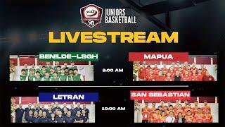 NCAA Season 98 | Benilde-LSGH vs. Mapua; Letran vs. SSC-R (Jrs. Basketball) | LIVESTREAM