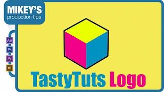 TastyTuts logo animation After Effects Tutorial