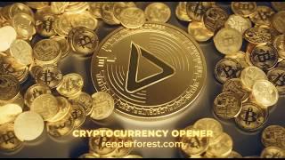 Cryptocurrency Opener - 3D Crypto Logo Intro