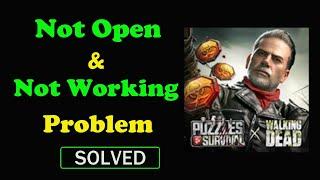 How to Fix Puzzles & Survival App Not Working / Not Opening / Loading Problem in Android & Ios