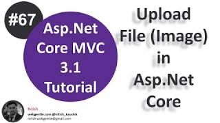 (#67) Upload file (image) in asp.net core mvc | IFormFile in asp.net core | Asp.Net Core tutorial