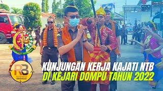 KUNJUNGAN KERJA KEPALA KEJAKSAAN TINGGI NTB DI KEJAKSAAN NEGERI DOMPU