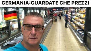 SPESA IN GERMANIA al SUPERMERCATO !!! ( guardate che prezzi  )