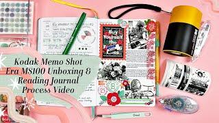 Koday Memo Sot Era MS100 Printer and Camera & Reading Journal Process Video