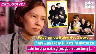 Ayon kay Chynna Ortaleza, willing pa-vasectomy si Kean Cipriano para di na masundan ang bunso nila