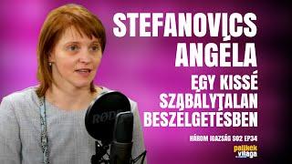 STEFANOVICS ANGÉLA EGY KISSÉ SZABÁLYTALAN BESZÉLGETÉSBEN / Három igazság / Palikék Világa by Manna