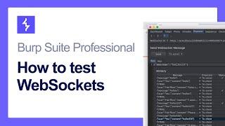 How to test WebSockets with Burp Suite