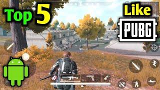 Top 5 Best Battle Royale Games like PUBG for Android 2022 | Android games like PUBG