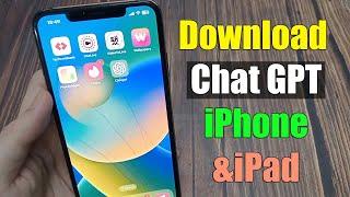 How to Download Chat GPT App iPhone Shortcut for iPhone/iPad