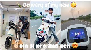  Taking Delivery Of My New OLA S1 Pro Gen 2 | #olas1pro #youtube @VlogByManas_