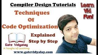 Code Optimization Techniques in Compiler Design