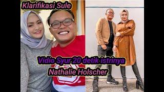 Akhirnya Sule buka suara tentang video yang diduga mirip Nathalie Holscher...