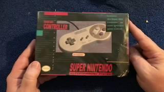 Sealed Super Nintendo Controller Real or Fake?!