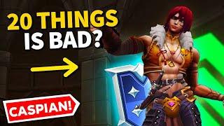 20 Things I've DISCOVERED about CASPIAN | Paladins Gameplay