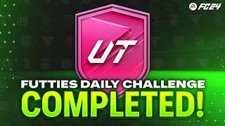 Futties Daily Challenge SBC Completed | Tips & Cheap Method | EAFC 24