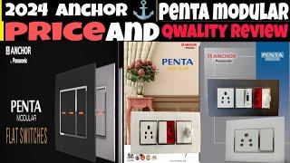 Anchor Penta modular switches 2024। Anchor Penta modular price and Qwality। Best switches