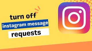 how to turn off direct messages on instagram