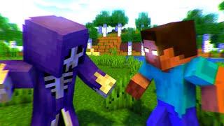 Minecraft Fight Animation - Herobrine vs Dredlord