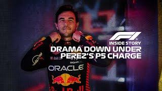 INSIDE STORY: Sergio Perez's P5 Charge | 2023 Australian Grand Prix | Lenovo