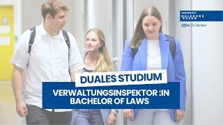 Duales Studium - Verwaltungsinspektor:in / Bachelor of Laws an der Uni Duisburg-Essen