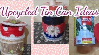 How to Upcycle a Tin can#diy can ideas#mhaj april