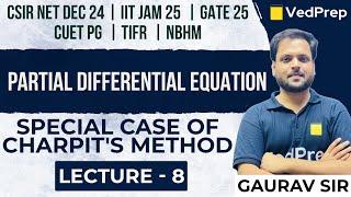 PDE | Special Case Of Charpit's Method | IIT JAM | CSIR NET | GATE | CUET PG | TIFR | NBHM | Lec-8