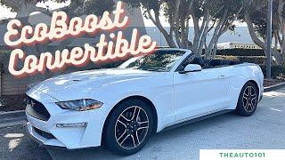 2022 Ford Mustang EcoBoost Convertible - The All-Day Convertible? [Review]