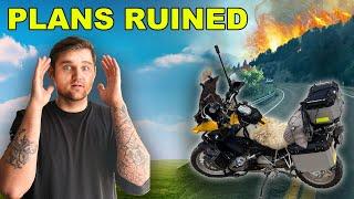 I RODE into a FOREST FIRE!