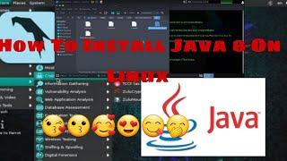 How to install java 8 Parrot Linux and other Linux install java 8 