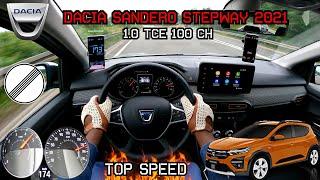 2021 Dacia SANDERO STEPWAY ECO G-100 | POV TOP SPEED & ACCELERATION