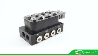 VU4 Air Ride Suspension Valve Block for Universal Cars