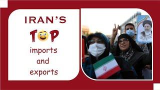 Top Iran's imports and exports