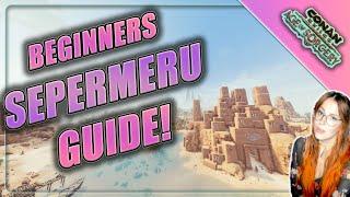 FREE LOOT & Easy Crafting Thralls | Sepermeru | Conan Exiles Beginners Guide 2023