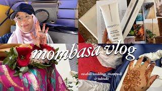 MOMBASA VLOG | swahili wedding, unboxing the l'oreal steampod 3.0, best street food & tuk tuk rides