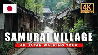 WALKING Japan's BEST KEPT SECRET Samurai Trail in 4K!