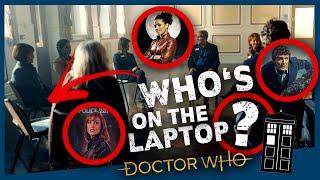 Which companions were on the Laptop at the companion support meeting? │Doctor Who
