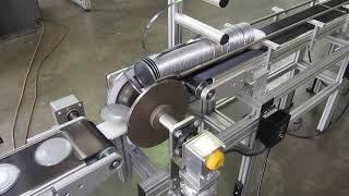Case Automation destacking &  inspection conveyor