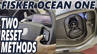 Fisker Ocean One - Two Reset Methods