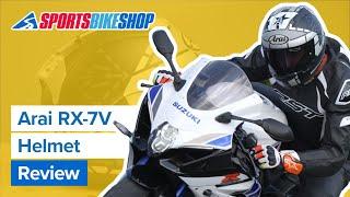 Arai RX-7V motorcycle helmet review - Sportsbikeshop