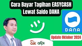 Cara Bayar Tagihan EASYCASH Lewat Saldo DANA || Update Oktober 2024