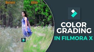 How to Color Grade Your Video in Filmora X