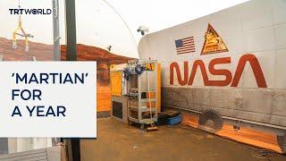 Nasa researchers to exit simulated Mars habitat after one year